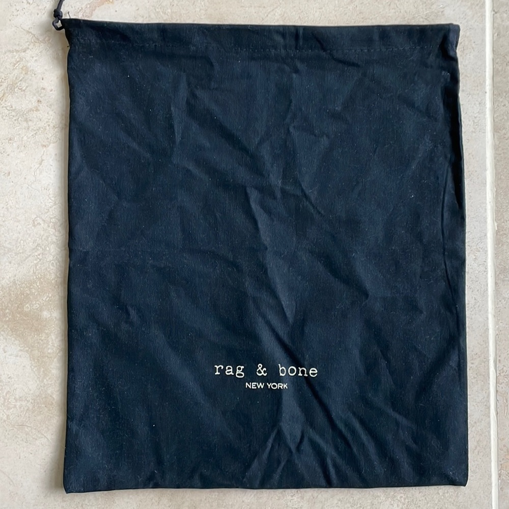 RAG & BONE Dust bag. Good for travel storage shoes boots pocketbook anything.